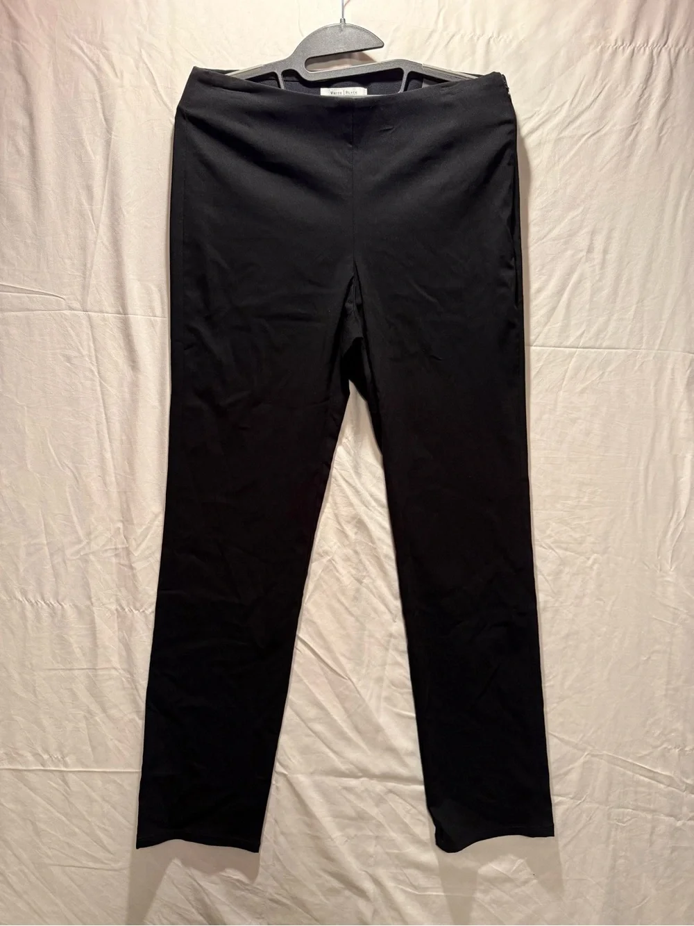 White House Black Market Black Straight Leg Dress Trousers Slim Fit